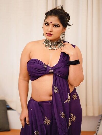 Purple Lehenga Uncut (2025) Anjali Gaud (2025)