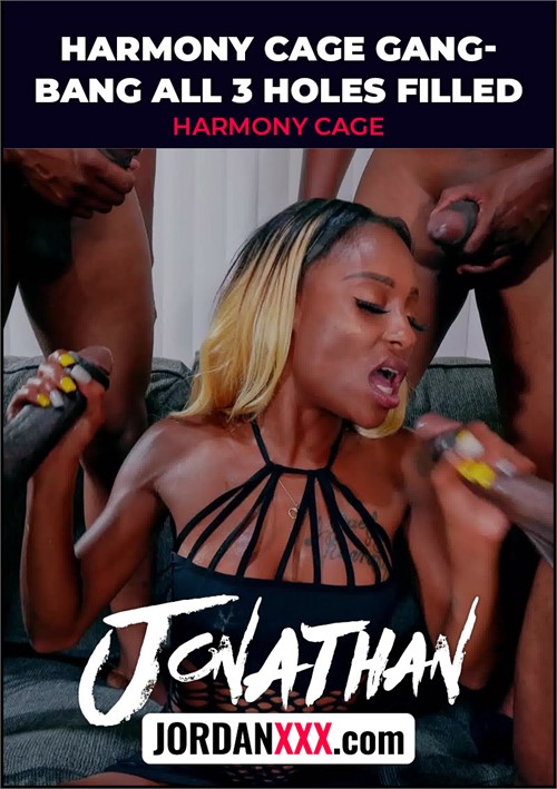 [18+] Harmony Cage Gangbang All 3 Holes Filled
