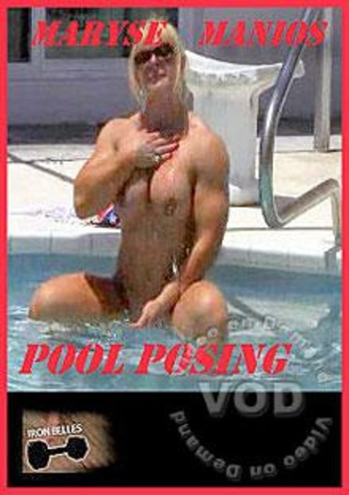 [18+] Maryse Manios In Pool Posing