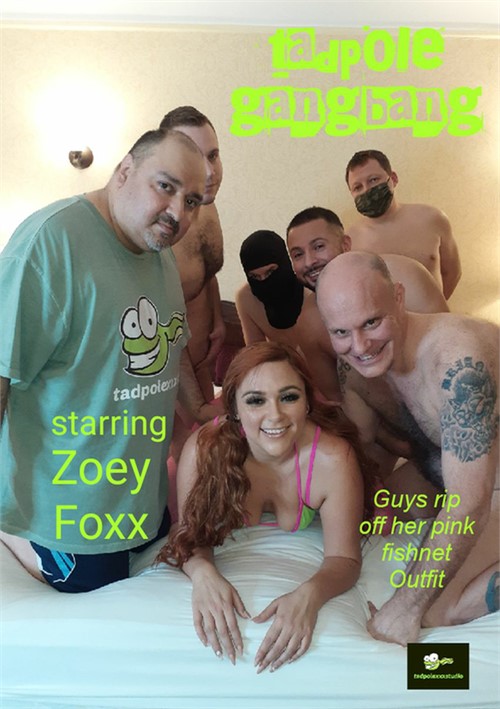 [18+] Zoey Foxx Pink Fishnet Gangbang