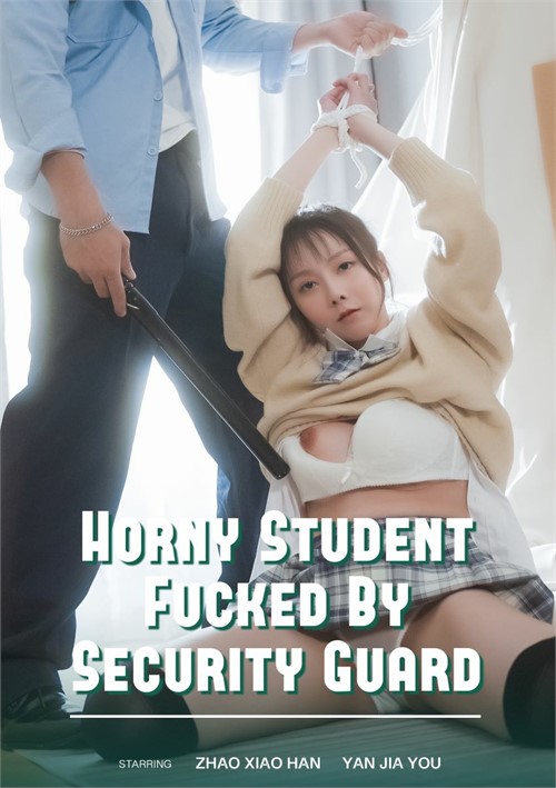 [18+] Horny Student Fucked By Security Guard