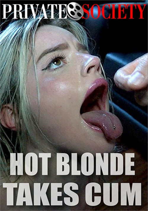 [18+] Hot Blonde Takes Cum