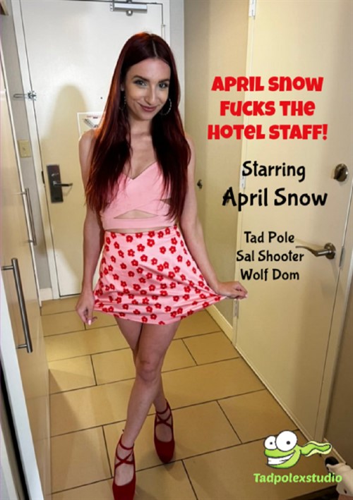 [18+] April Snow Fucks Hotel Staff